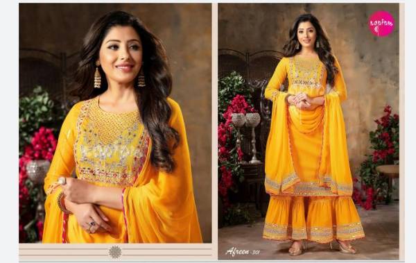 Lapink Afreen 3 Fancy Heavy Wedding Wear Cotton Latest Designer Salwar Kameez